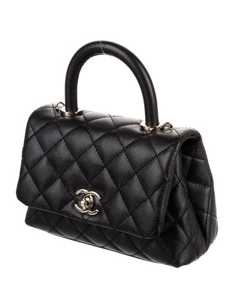 mini coco handle bag chanel precio|chanel mini bag price.